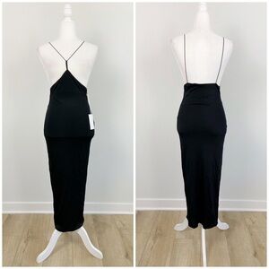 Not Yours To Keep Raleigh Midi Dress in Black Size XS
